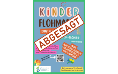 ❗️ Flohmarkt abgesagt – Wir planen einen neuen Termin!